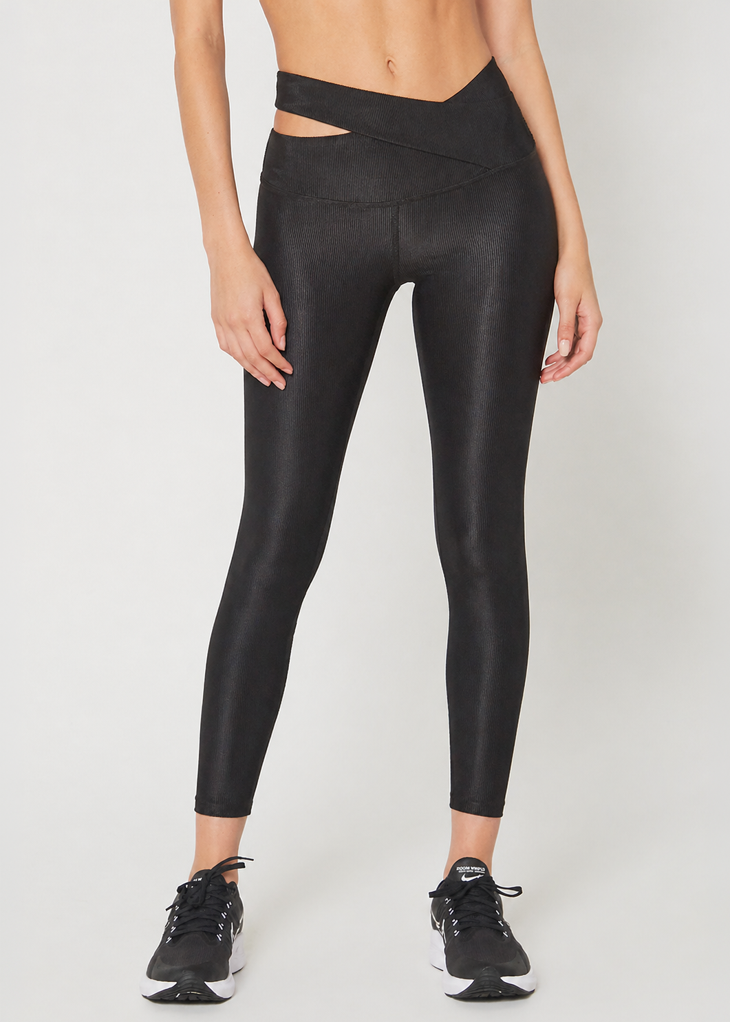 Women's Ribbed 2-Piece Set Made in USA back view