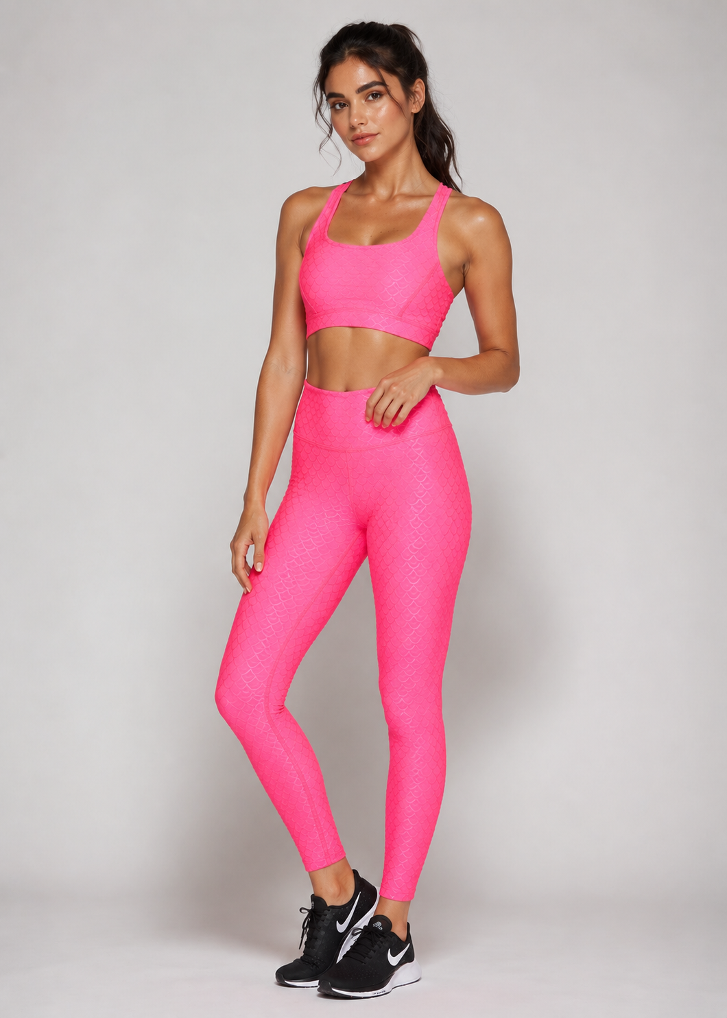 Women's Scallop Legging Made in USA detail view 23