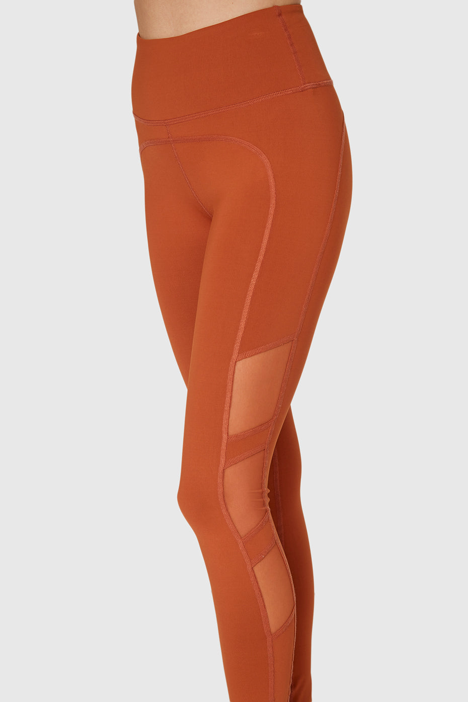 Women's Speed Mesh Legging Made in USA detail view 13