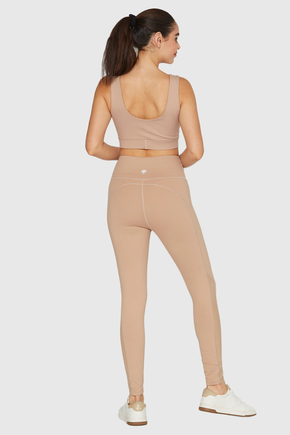 Women's Slim Mesh Yoga 2-Piece Set Made in USA detail view 9