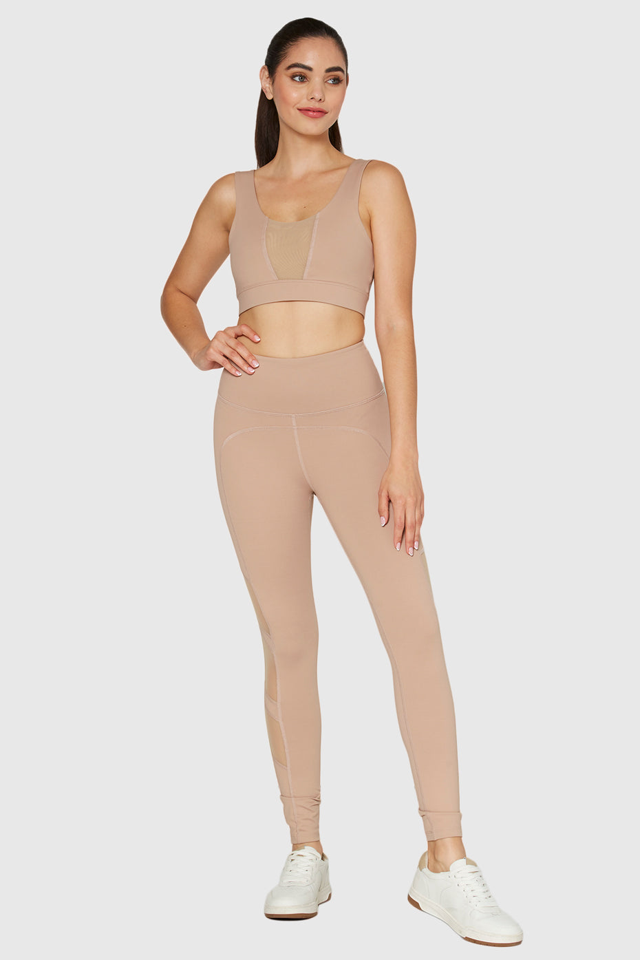 Women's Speed Mesh Legging Made in USA detail view 7